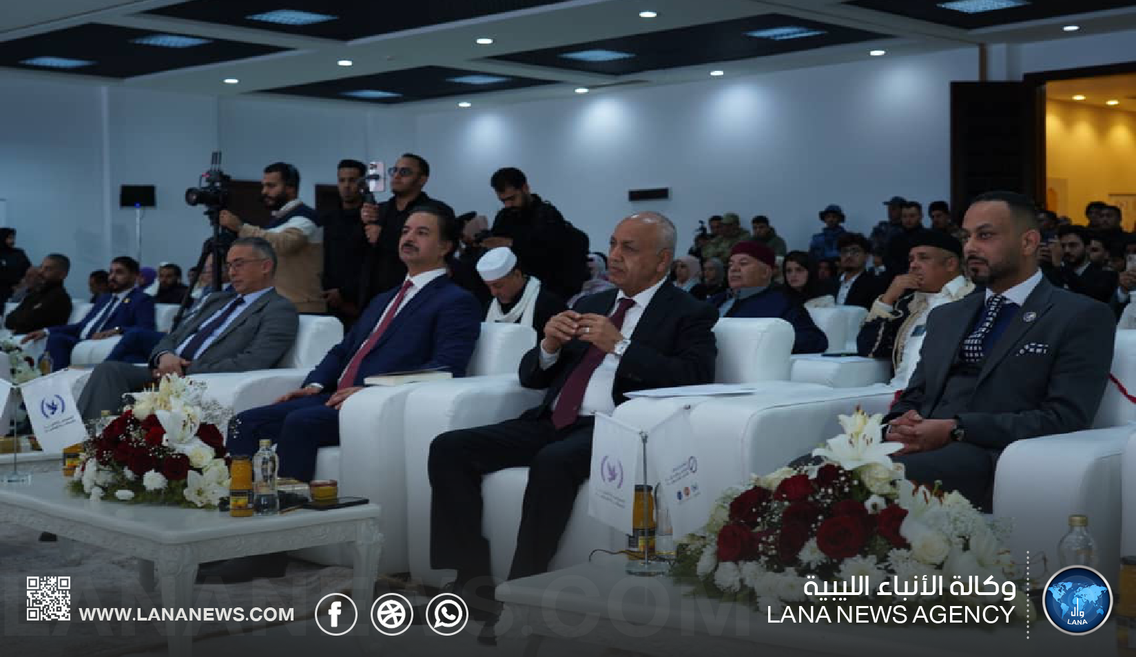 رئيس المفوضية العليا للمصالحة الوطنية يفتتح المؤتمر الدولي للقوانين الانتخابية في طبرق