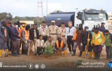 حملة تشجير في محلة الرباط بسرت لتعزيز الغطاء النباتي وتحسين المظهر الجمالي