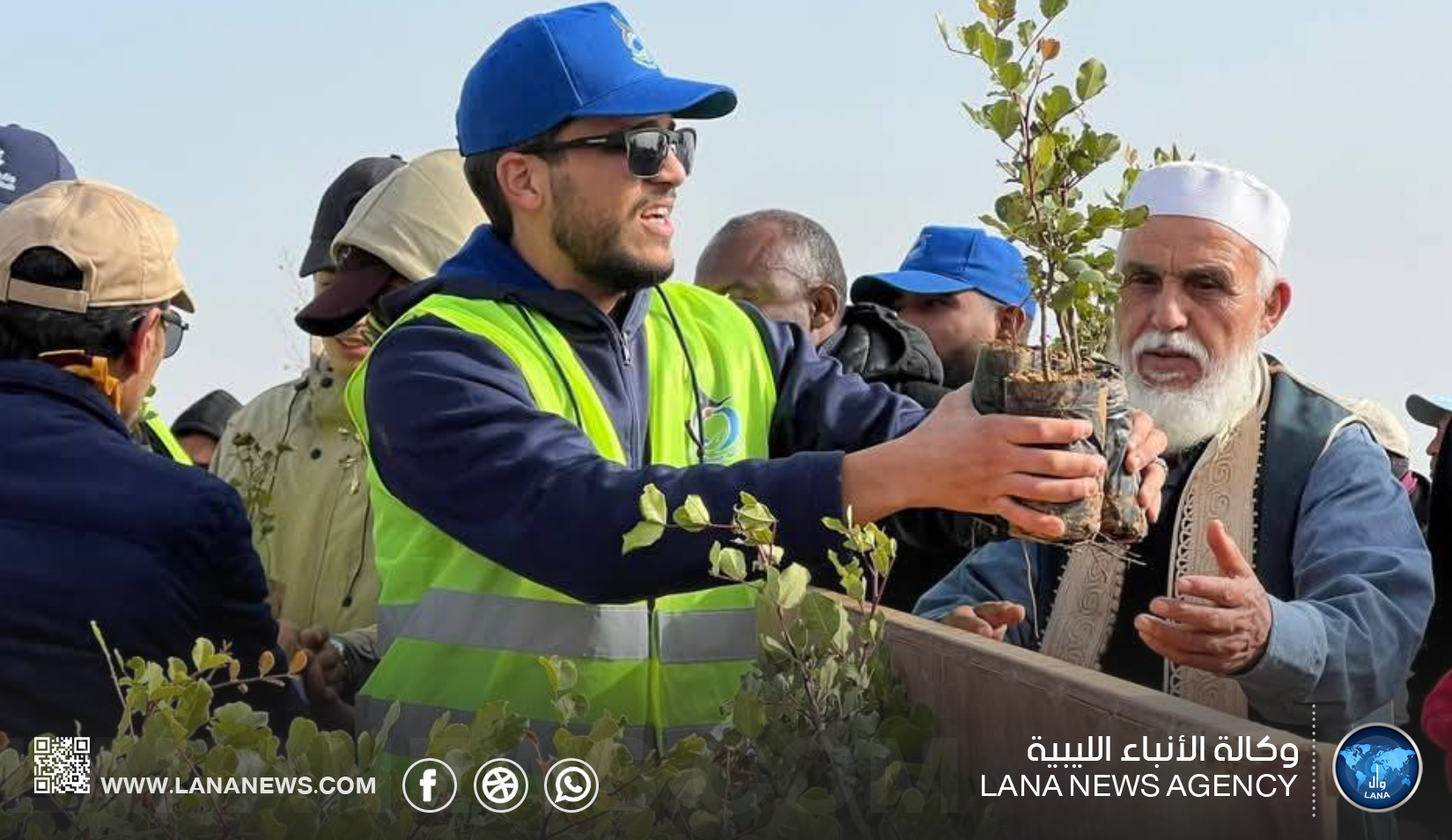 حملة تشجير بمحمية الشعافين لتعزيز الوعي البيئي