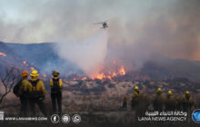 حريق جديد شمال لوس أنجلوس يشعل موجة إخلاء واسعة لـ31 ألف شخص