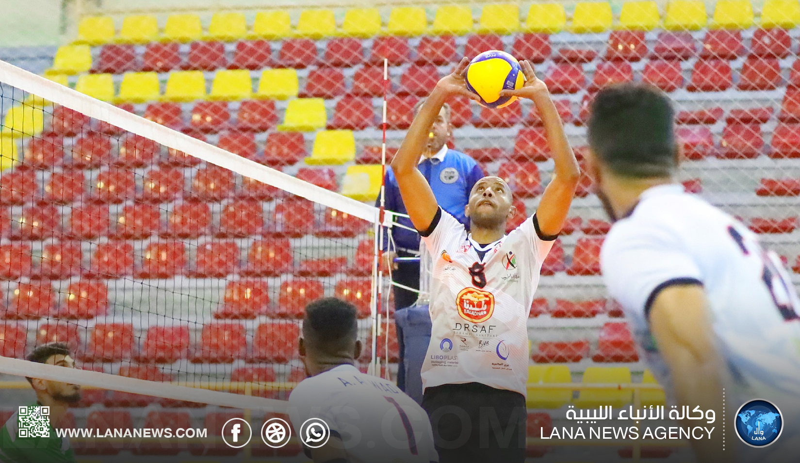 السويحلي يعتلي قمة الدوري الليبي للطائرة بعد فوزه الكبير على الاتحاد المصراتي