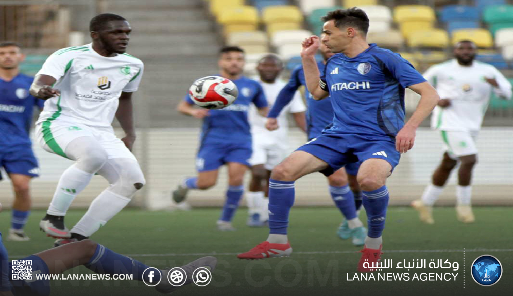 الهلال يستمر في الوصافة والأهلي بنغازي يؤكد الصدارة