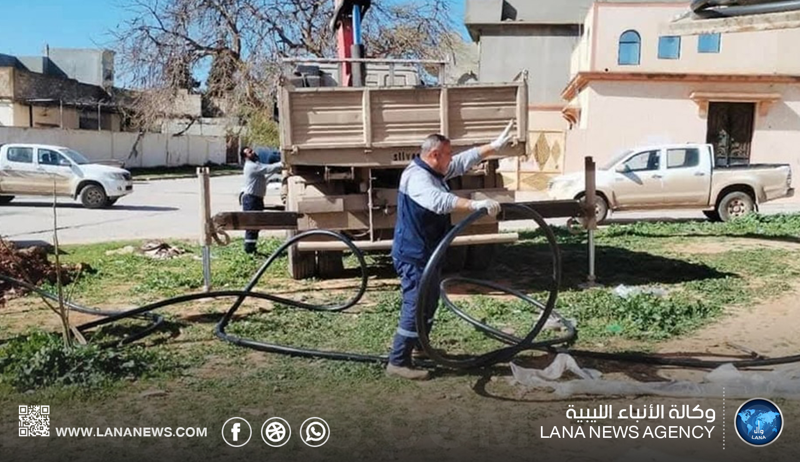 انتهاء مشروع معالجة اختناق كهربائي في المرج بدعم وزارة الكهرباء بالحكومة الليبية